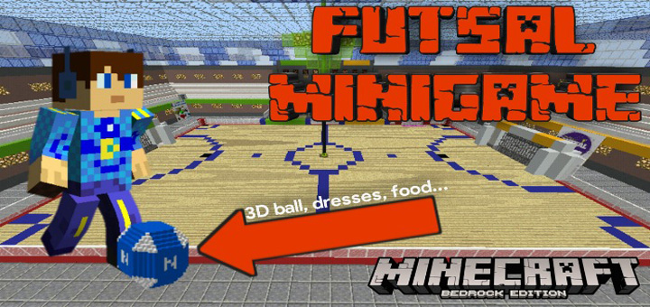 Futsal Minigame Minecraft Pe Maps