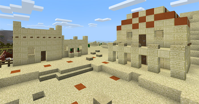 New Desert Village Villagers Village Pillage Update Concept