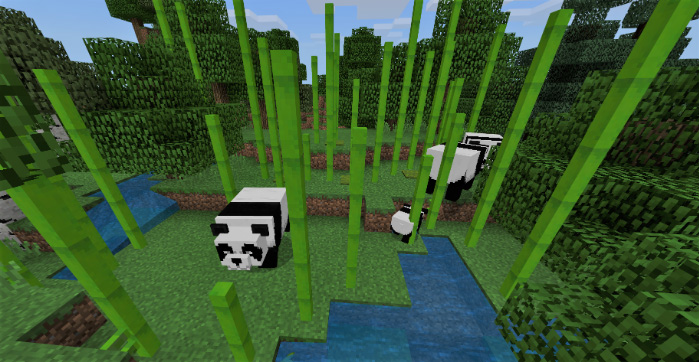 Panda Minecon 2018 Addon Minecraft PE Mods & Addons