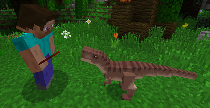 dinosaur addon