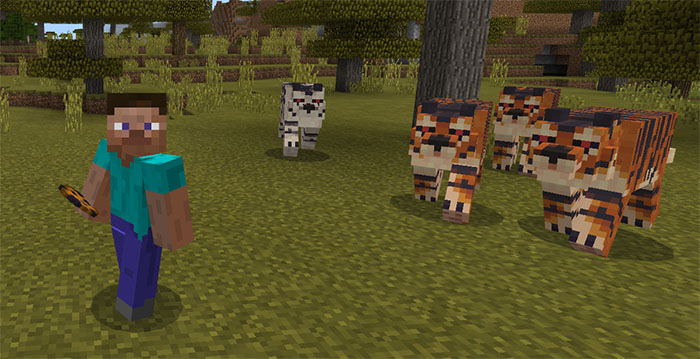 Tigers Add-on (1.8) | Minecraft PE Mods & Addons