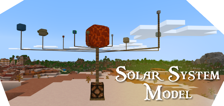 Solar System Model Add On Minecraft Pe Mods Addons