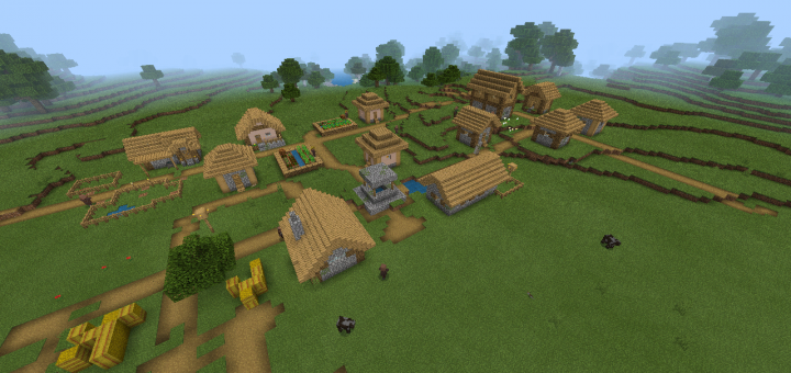 578939393 Plain Village At Spawn Seed 1 12 Minecraft Pe Seeds