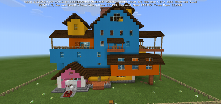 hello neighbor alpha 4 house in minecraft sids