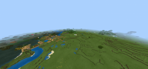 (-2119251437) Village, Pillager Outpost, & Witch Hut At Spawn Seed