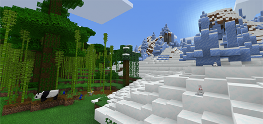 Bamboo Jungle, Ice Spike & More Next to Spawn! Seed
