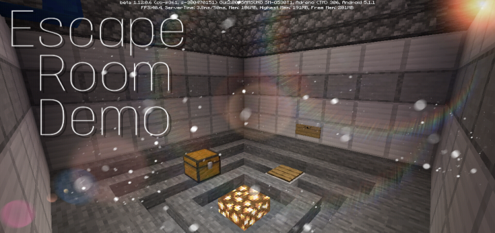 Escape Room Demo [Puzzle] | Minecraft PE Maps