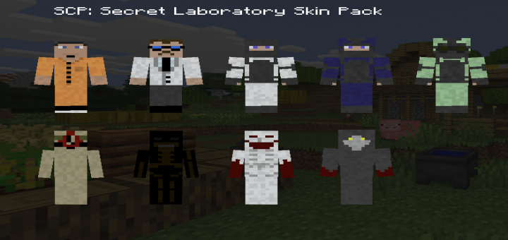 scp scientist Minecraft Mob Skin