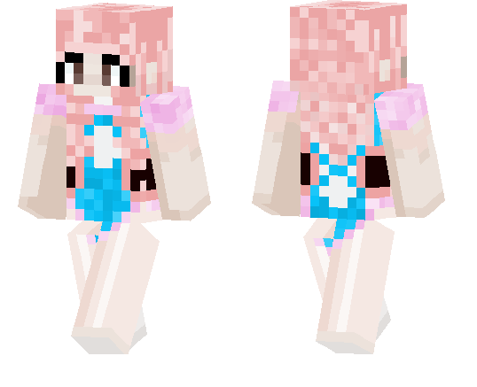 Belle delphine Minecraft Skins