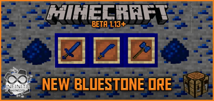 Bluestone Ore Add On 1 13 Minecraft Pe Mods Addons