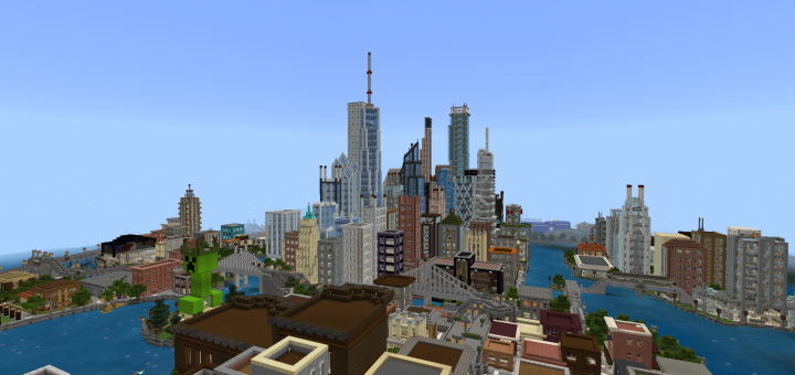 Mine York City Minecraft Pe Maps