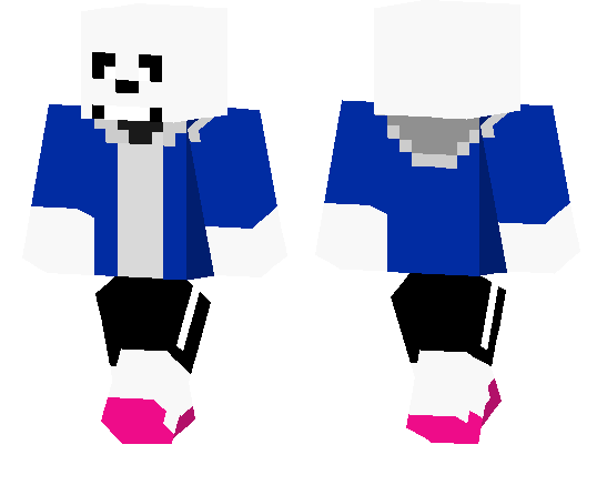 Sans  Undertale Minecraft Skin