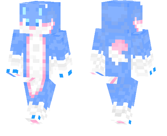 My Minecraft Bedrock Edition Skin I made. : r/furry