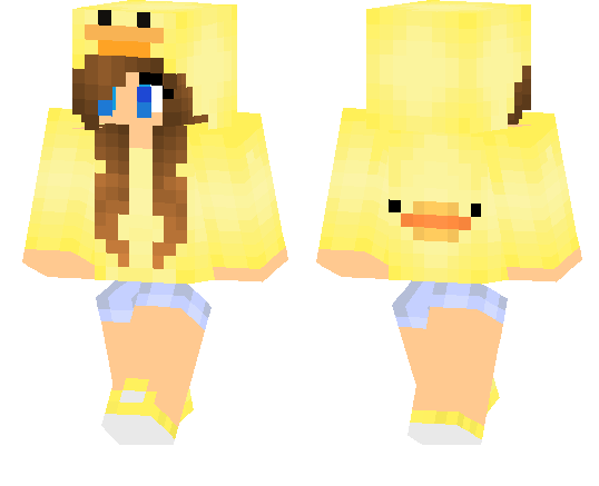 Duck Girl Minecraft Skin