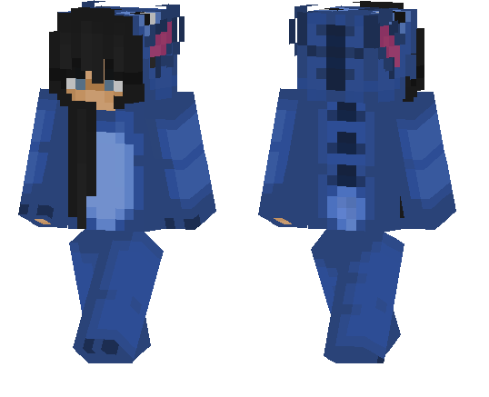 kawaii Stitch  Minecraft Skin