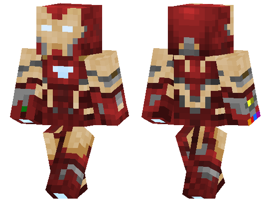 iron man mark 85 skin pack download for minecraft
