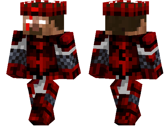 MCPEDL on X: Herobrine Skin Pack -  (1.2 Beta Only)  - By @fromgate  / X