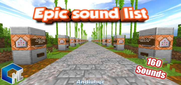 Epic Sound List 160 Sounds Minecraft Pe Maps
