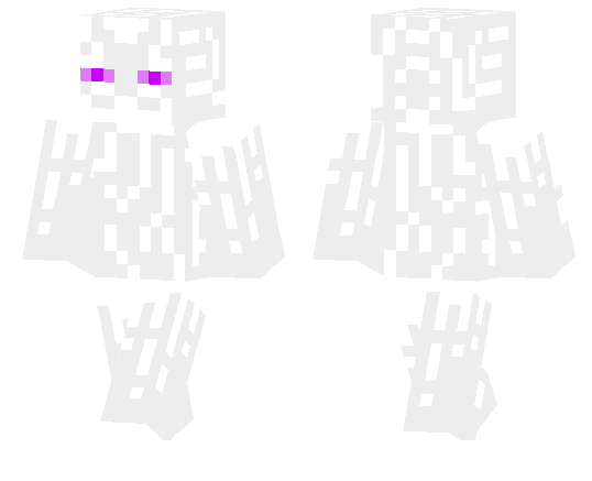 White Enderman  Minecraft Skin