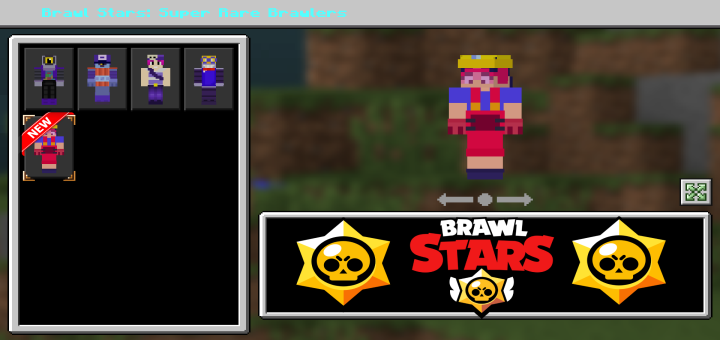Brawl Stars Super Rare Brawlers Skin Pack Minecraft Skin Packs - all rare brawlers in brawl stars