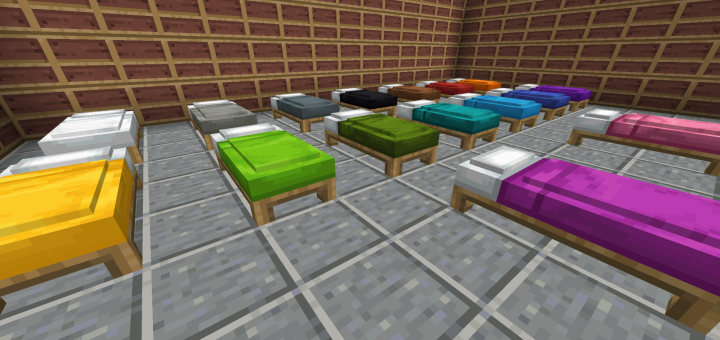 Comfy Beds (1.14+) | Minecraft PE Texture Packs