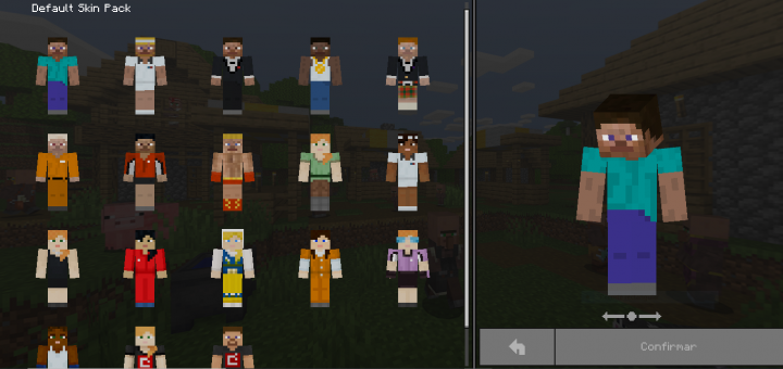 Original Minecraft Skins