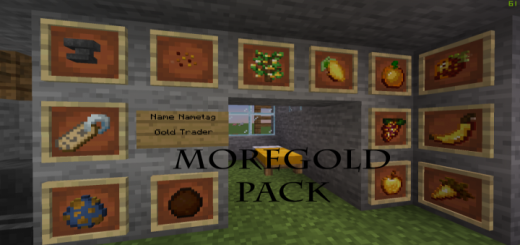 More Gold Bedrock Add-on