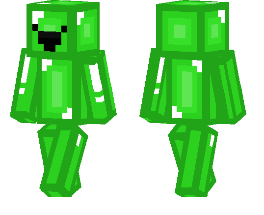 Green + Block Minecraft Skins