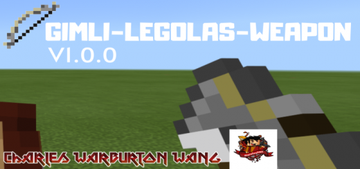 GimliLegolasWeapon Version 0.0.1 (For MC 1.15+)