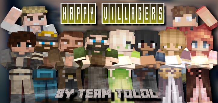 Happy Villagers Addon Minecraft Pe Mods Addons
