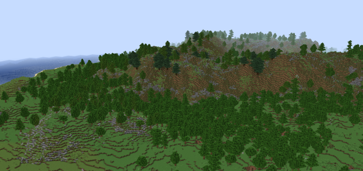 Mountain Island Minecraft Pe Maps