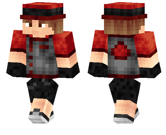 Pokemon Red  Minecraft Skin