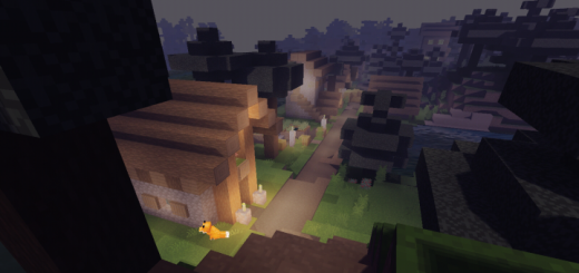 Spawn in Taiga Village