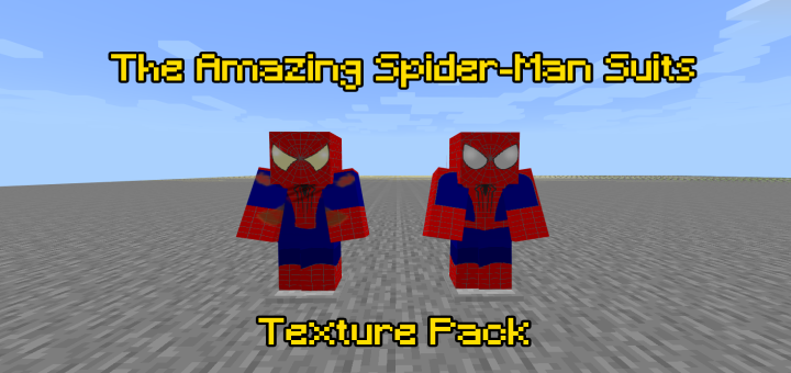 The Amazing Spider-Man Suits Texture Pack | Minecraft PE Texture Packs