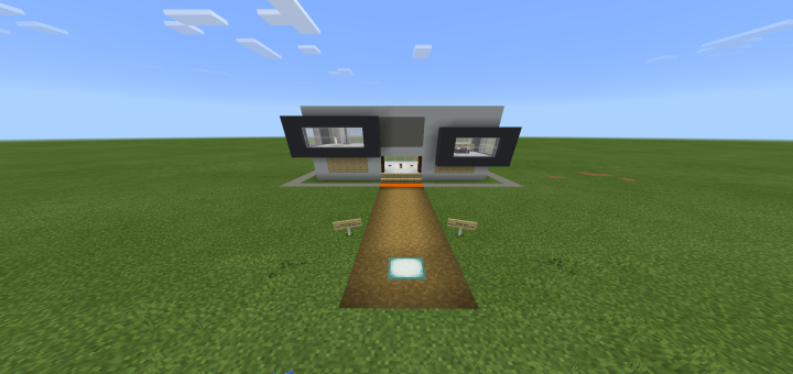 Minecraft Flying House