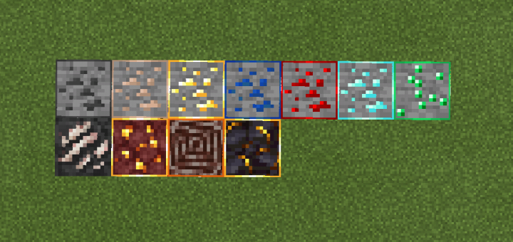 Visible Ores | Minecraft PE Texture Packs