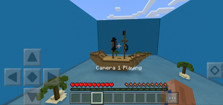 Camera Movements Redstone Minecraft Pe Maps