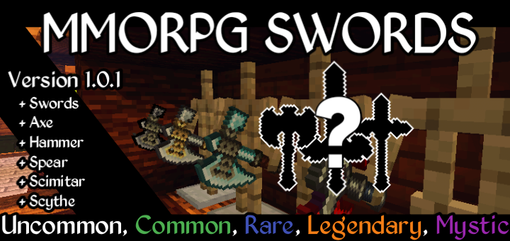 MMORPG SWORDS for Minecraft Pocket Edition 1.15