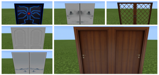 Patterned Doors (全新图案的门)