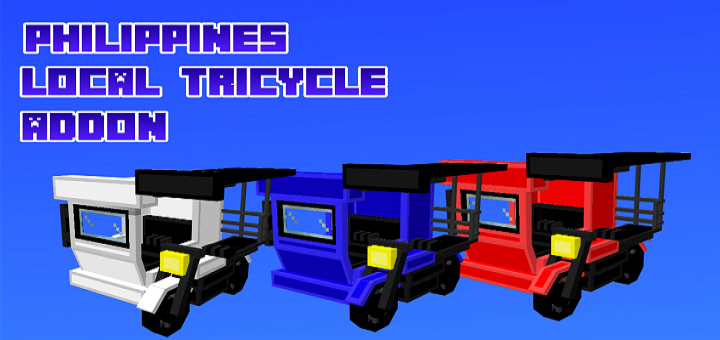 Philippines Local Tricycle Addon Minecraft Pe Mods Addons