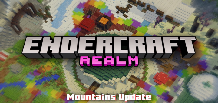 Endercraft 4 0 Minigames Realm Mountains Update Minecraft Pe Maps
