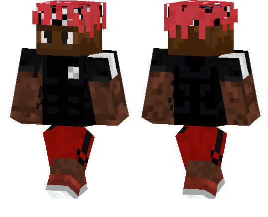 KSI Skin With His Red Dreads Hanging. 