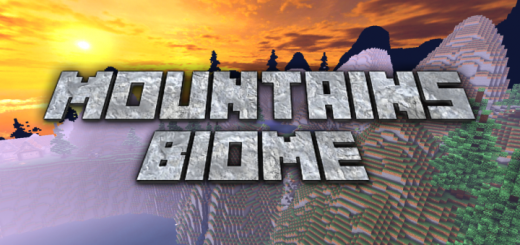Mountains Biome Timelapse