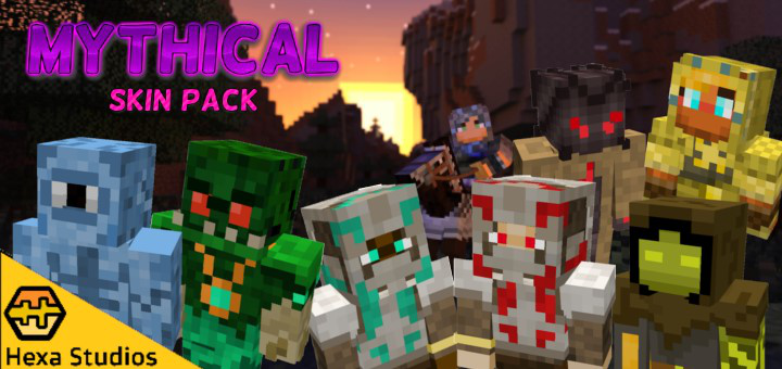 Mythical Skin Pack Minecraft Skin Packs