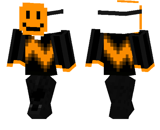 Smiley the Happy Face, Minecraft Skin