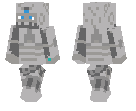 silver chariot requiem Minecraft Skin