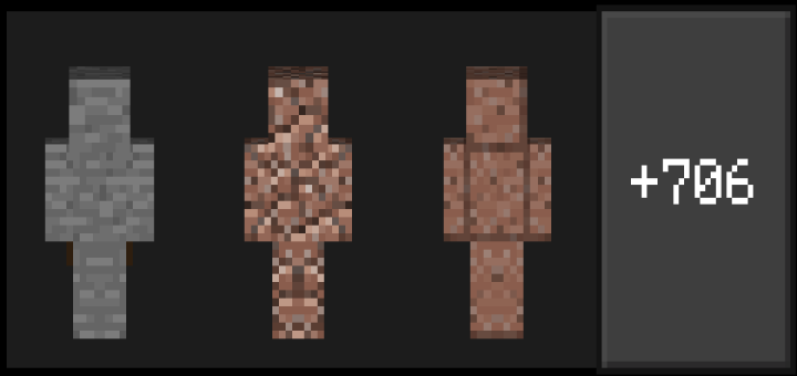 Block-polished Skin Pack