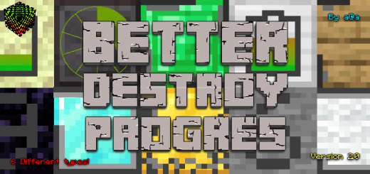 Better Destroy Progress (Custom Block Breaking Animation)