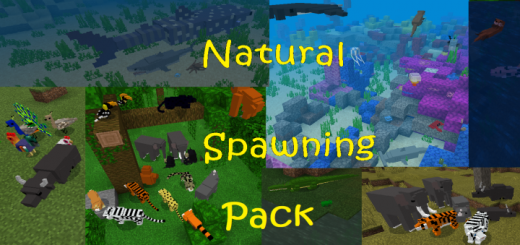 Natural Spawning Pack (for Your Own Worlds)