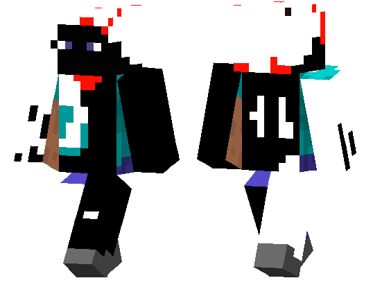 FNF dust sans  Minecraft Skin